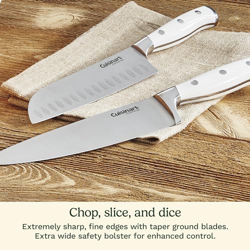 Cuisinart 15-Piece High-Carbon Steel Knife Set with Block - Image 4
