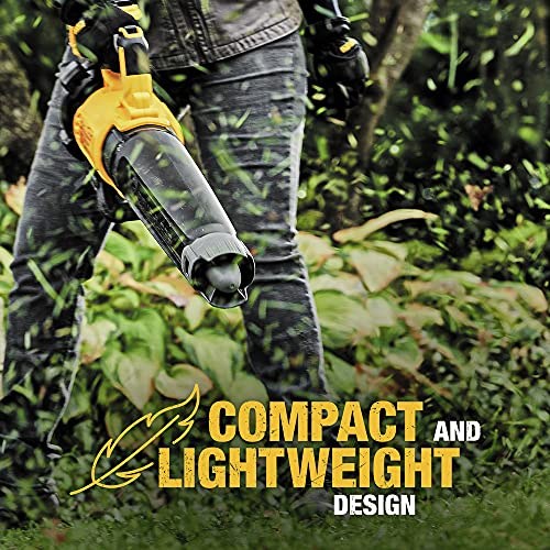 DEWALT 20V MAX* XR Leaf Blower, Cordless, Handheld, 125-MPH, 450-CFM - Image 9