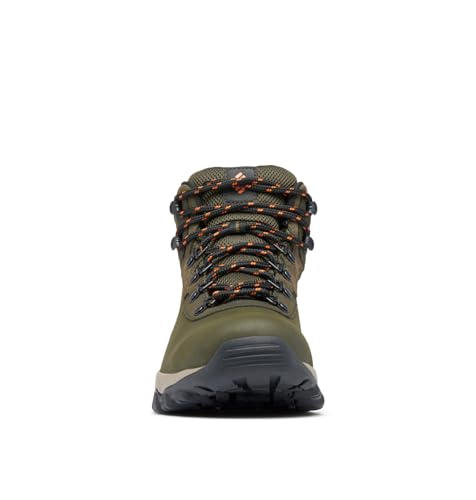 Columbia Men's Newton Ridge Plus II Waterproof Hiking Boot - Deep Olive/Desert Sun, Size 11 - Image 3