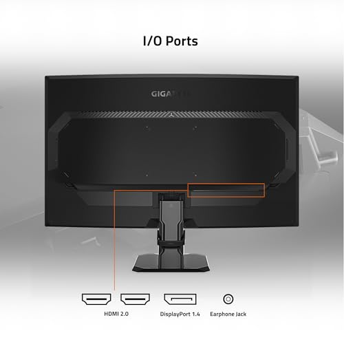 GIGABYTE GS27QC 27" 165Hz Curved QHD Gaming Monitor - Image 4