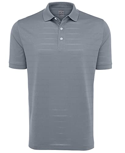 Callaway Men's Basic Short Sleeve Opti-Vent Polo Golf Shirt - Quiet Shade, Large - Image 8