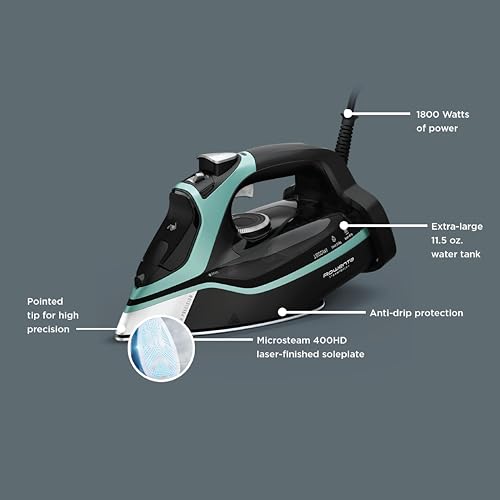 Rowenta Steam Force Stainless Steel Steam Iron DW9440 - Image 3