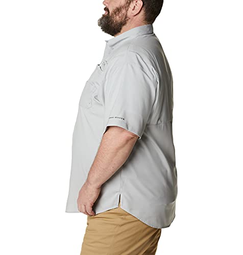 Columbia Mens PFG Tamiami II Short Sleeve Fishing Shirt - Cool Grey, Large - Image 8