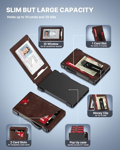 typecase Tactical Wallet for Men - Slim RFID Blocking Card Holder - Image 2