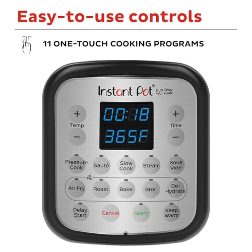 Instant Pot Duo Crisp 11-in-1 Air Fryer & Pressure Cooker Combo - Image 5