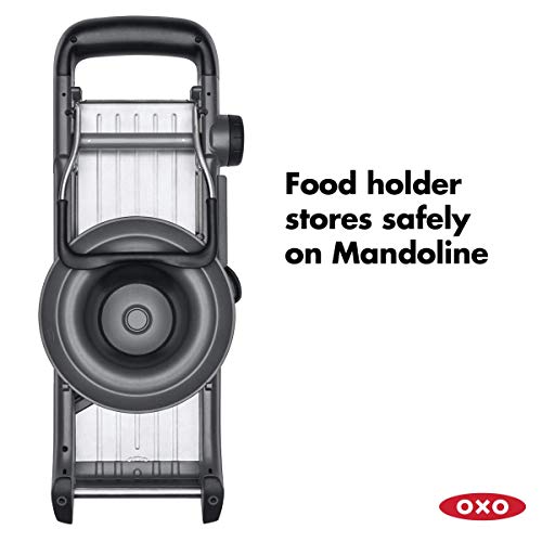 OXO Good Grips Chef's Mandoline Slicer 2.0, Black & Steel - Image 7