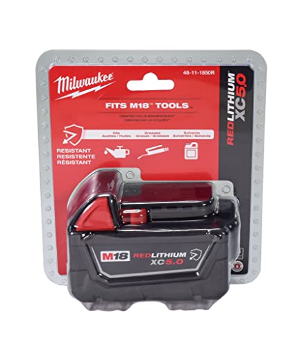 Milwaukee M18 5Ah Resistant Battery 2 Pack - Image 2
