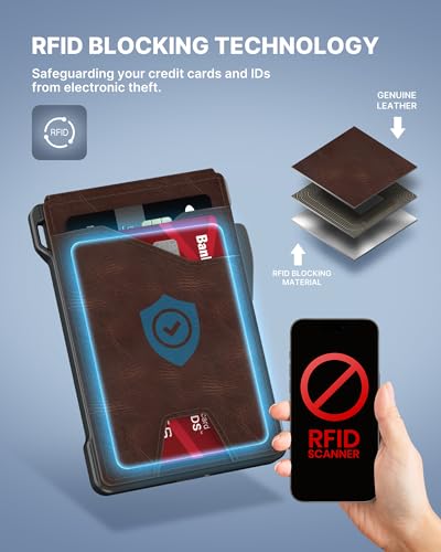 typecase Tactical Wallet for Men - Slim RFID Blocking Card Holder - Image 7