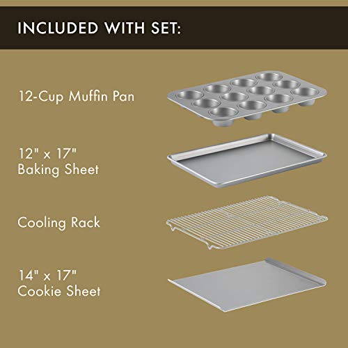 Calphalon 10-Piece Nonstick Bakeware Set - Professional Quality for Baking Enthusiasts - Image 2
