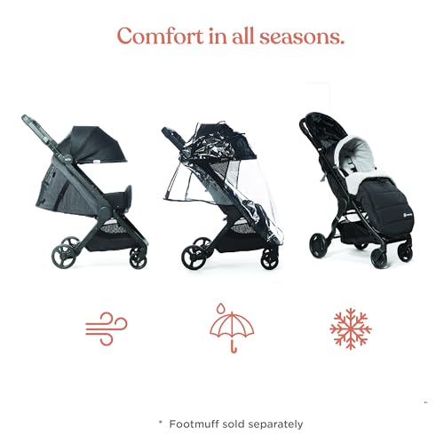 Ergobaby Metro+ Compact Baby Stroller - Lightweight, Travel-Friendly, and Airplane-Compatible - Image 5