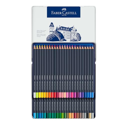Faber-Castell Goldfaber Colored Pencils - Tin of 48 - Image 2