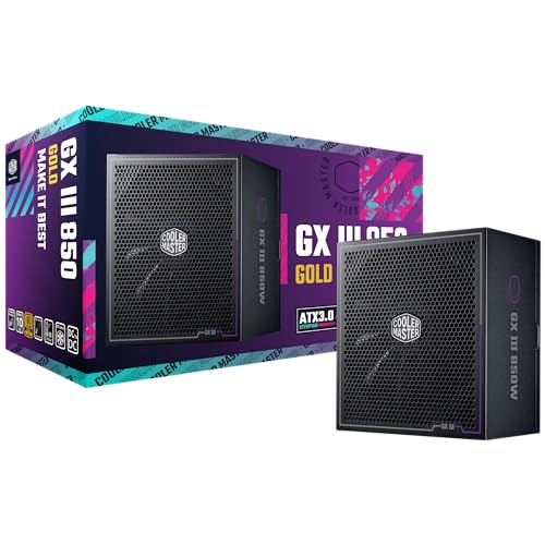 Cooler Master GX III Gold 850W ATX3.0 Modular Power Supply