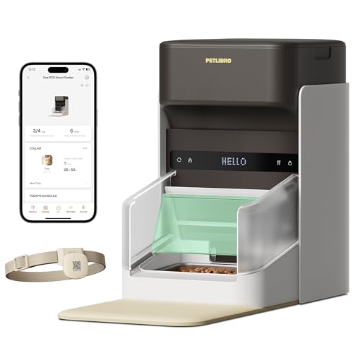 PETLIBRO RFID & Wi-Fi Smart Automatic Cat Feeder, 3L Capacity