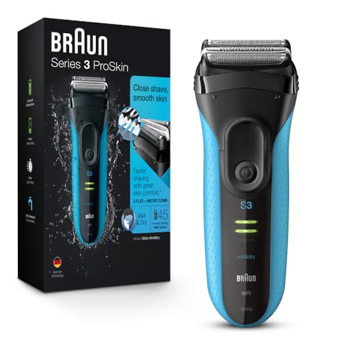 Braun Series 3 Electric Razor with Precision Trimmer, Wet & Dry Use