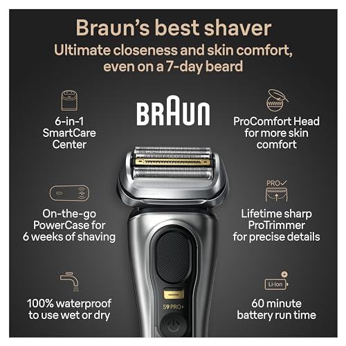 Braun Series 9 PRO+ Electric Shaver with SmartCare Center - Image 3