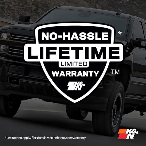 K&N High-Flow Lifetime Engine Air Filter for Chevy/GMC (1999-2019 Models) - Image 8