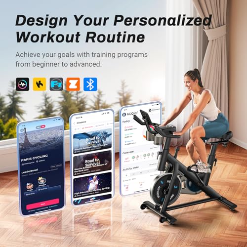 MERACH Exercise Bike with Exclusive App and Low Noise Design - Image 2