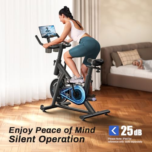 MERACH Exercise Bike with Exclusive App and Low Noise Design - Image 3