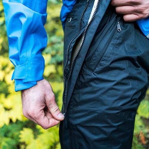 MARMOT Men's PreCip Eco Full Zip Pant - Black, Medium - Image 7