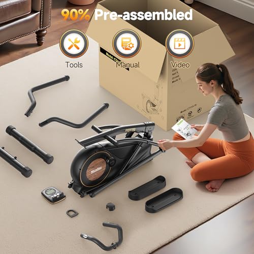 Niceday Elliptical Exercise Machine - Home Fitness with 16 Resistance Levels - Image 7