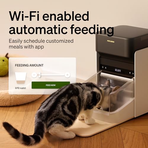 PETLIBRO RFID & Wi-Fi Smart Automatic Cat Feeder, 3L Capacity - Image 4