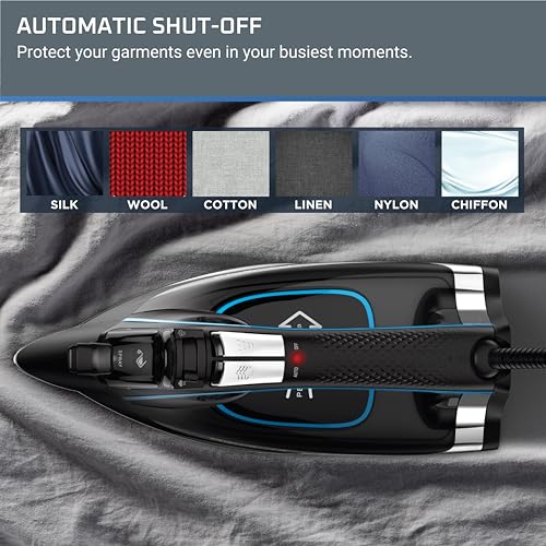 Rowenta Smart Temp 380-Hole Steam Iron with Auto-Off - Image 6