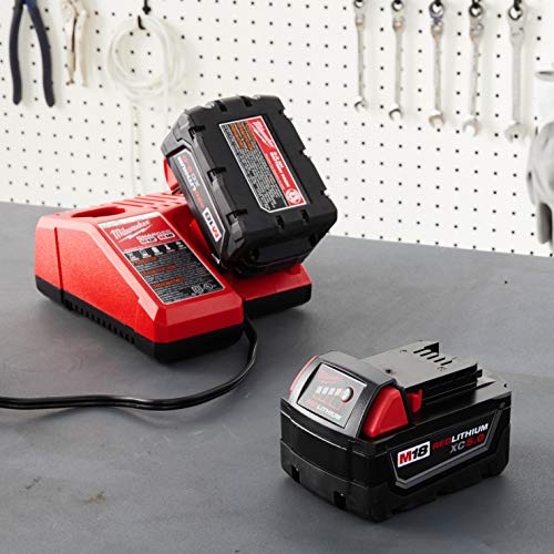 Milwaukee M18 RED LITHIUM XC 5.0 Ah Battery & Multi Voltage Charger Kit - Image 6