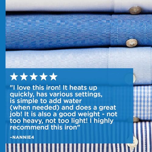 Rowenta Pro Master Stainless Steel Soleplate Steam Iron - Image 8