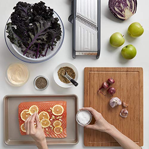 OXO Good Grips Chef's Mandoline Slicer 2.0, Black & Steel - Image 10